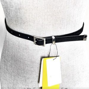 NWT H&M Velveteen Black Belt 🛍️